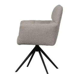 WOOOD Draaibare Eetkamerstoel Vinny Beige