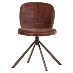 WOOOD Draaibare Eetkamerstoel Femke Bruin