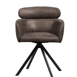 WOOOD Draaibare Eetkamerstoel Fenne Grafiet