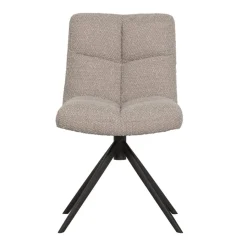 WOOOD Draaibare Eetkamerstoel Vinny Beige