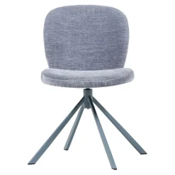 WOOOD Draaibare Eetkamerstoel Femke Blauw