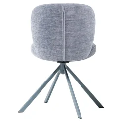 WOOOD Draaibare Eetkamerstoel Femke Blauw