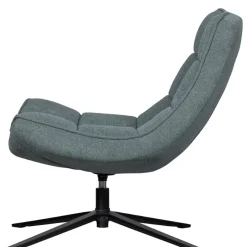 WOOOD Draaifauteuil Maudi Blauw