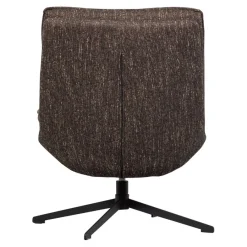 WOOOD Draaifauteuil Milaro Bruin