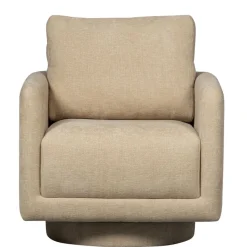 WOOOD Draaifauteuil Oscar Beige