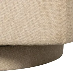 WOOOD Draaifauteuil Oscar Beige
