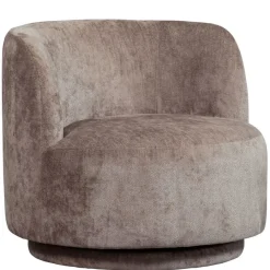 WOOOD Draaifauteuil Popular Taupe