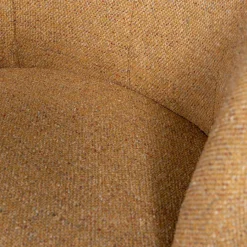 WOOOD Draaifauteuil Serra Curry