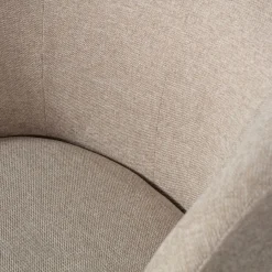 WOOOD Draaifauteuil Serra Zand