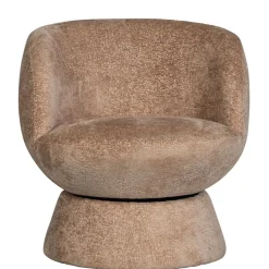 WOOOD Draaifauteuil Shuffle Lichtbruin