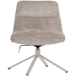 WOOOD Draaifauteuil Soren Grijs