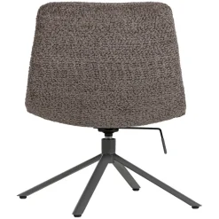 WOOOD Draaifauteuil Soren Bruin