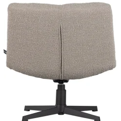 WOOOD Draaifauteuil Vinny Beige