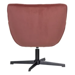 WOOOD Draaifauteuil Wibo RoodBruin