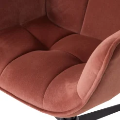 WOOOD Draaifauteuil Wibo RoodBruin