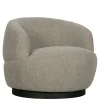 WOOOD Draaifauteuil Woolly Naturel