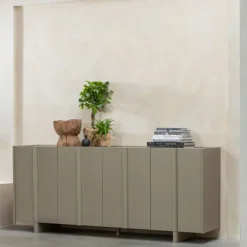 WOOOD Dressoir Basu Mud - 200x85x46 cm