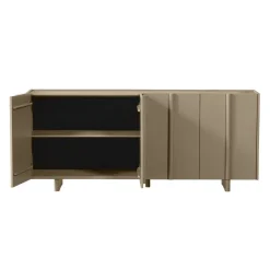 WOOOD Dressoir Basu Mud - 200x85x46 cm