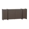 WOOOD Dressoir Brock Middenbruin - 200x85x44 cm
