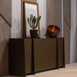 WOOOD Dressoir Brock Middenbruin - 200x85x44 cm