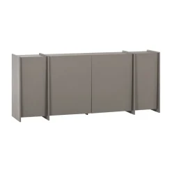WOOOD Dressoir Brock Warmgrijs - 200x85x44 cm