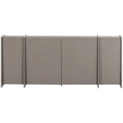 WOOOD Dressoir Brock Warmgrijs - 200x85x44 cm