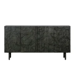 WOOOD Dressoir Counter Zwart - 160x83x40 cm