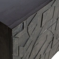 WOOOD Dressoir Counter Zwart - 160x83x40 cm