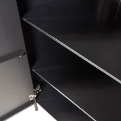 WOOOD Dressoir Gunnar Zwart - 201x85x44 cm