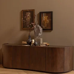 WOOOD Dressoir Sense Bruin - 160x50x46 cm