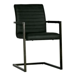 WOOOD Eetkamerstoel Bas Antraciet