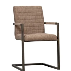 WOOOD Eetkamerstoel Bas Bruin