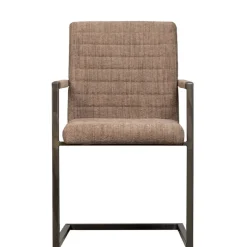 WOOOD Eetkamerstoel Bas Bruin