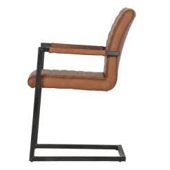 WOOOD Eetkamerstoel Bas Cognac