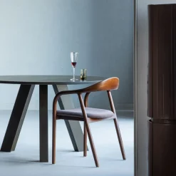 WOOOD Eetkamerstoel Bran Bruin