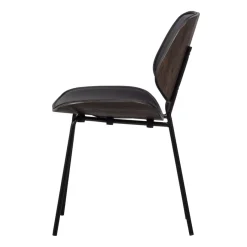 WOOOD Eetkamerstoel Close Zwart