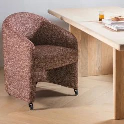 WOOOD Eetkamerstoel Cordo Roestbruin