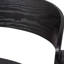 WOOOD Eetkamerstoel Cras Zwart