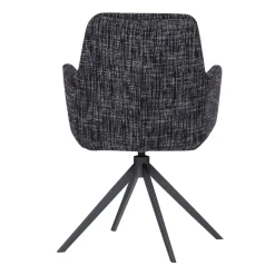 WOOOD Eetkamerstoel Grant Zwart