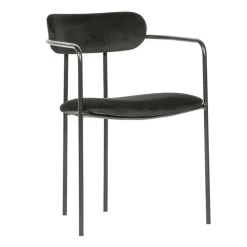 WOOOD Eetkamerstoel Ivy Zwart