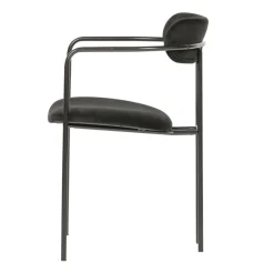 WOOOD Eetkamerstoel Ivy Zwart