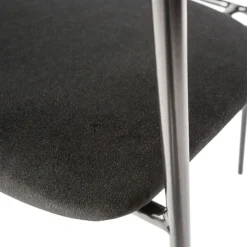 WOOOD Eetkamerstoel Ivy Zwart