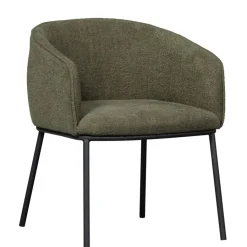 WOOOD Eetkamerstoel Leon Groen