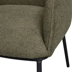 WOOOD Eetkamerstoel Leon Groen