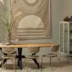 WOOOD Eetkamerstoel Link Zand