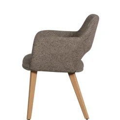 WOOOD Eetkamerstoel Murat Taupe