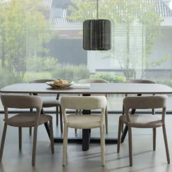 WOOOD Eetkamerstoel Noble Zand