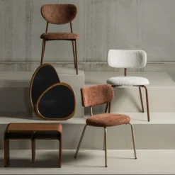 WOOOD Eetkamerstoel Valor Bruin