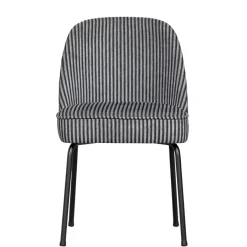 WOOOD Eetkamerstoel Vogue Zwart/Grijs