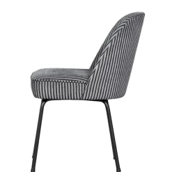WOOOD Eetkamerstoel Vogue Zwart/Grijs